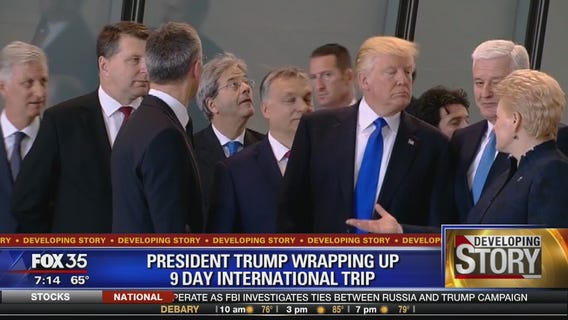 Analysis of first foreign trip by President Trump