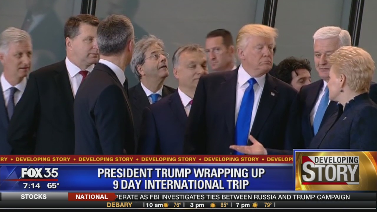 Analysis of first foreign trip by President Trump