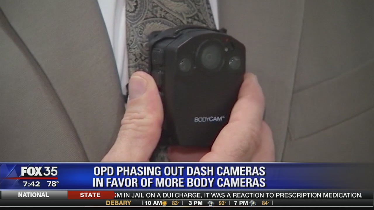 OPD phasing out dash cameras in favor of more body cameras