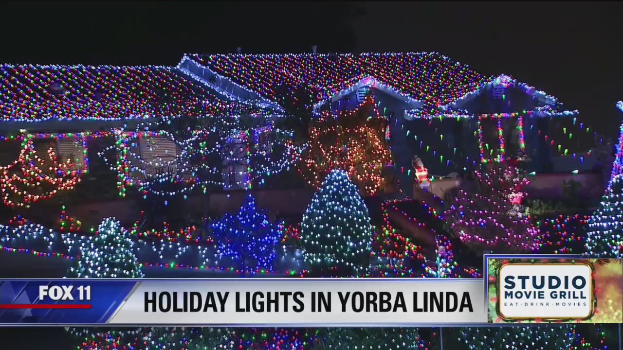 Holiday Lights in Yorba Linda