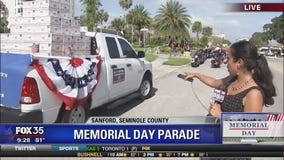 Memorial day parade in Sanford