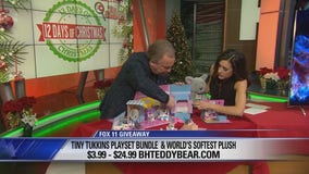 12 Days of Christmas Giveaway: Vizio Smart TV, Tiny Tukkins, World's Softest Plush