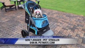 12 Days of Christmas Giveaway: Pet Stroller, Pet Food Container, Twist-in-Treats, Massage Chair