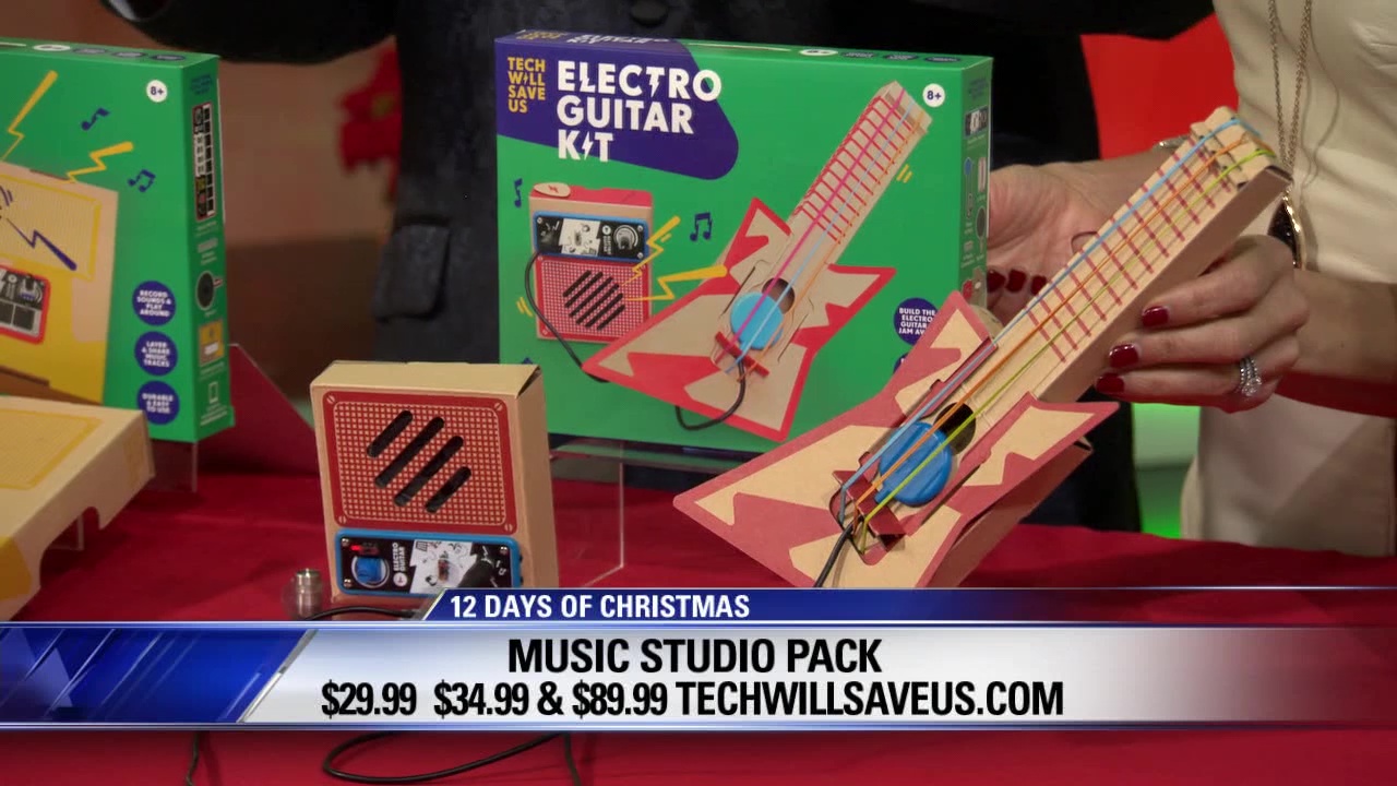 12 Days of Christmas Giveaway: Arcade coder and iPad, electro dough, music studio pack