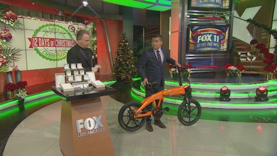 12 Days of Christmas Giveaway: Electric bike, mechanical bartender, and jewelry