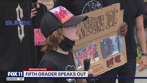 Peaceful protesting in the beach communities