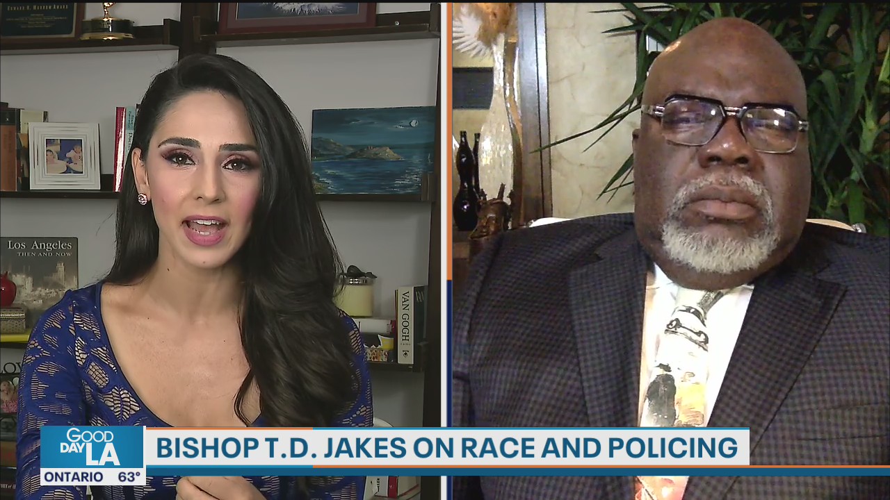 Bishop T.D. Jakes speaks on race and policing