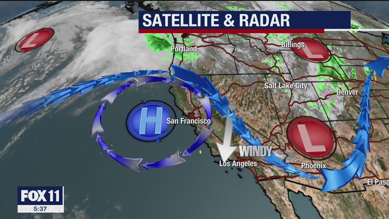 Monday evening weather forecast