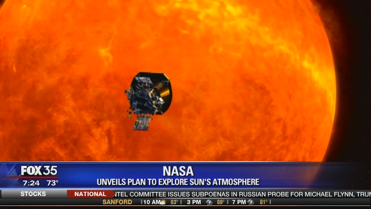 NASA unveils plan to explore sun's atmosphere