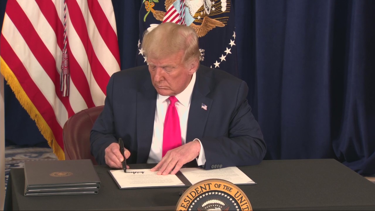 President Trump signs executive orders