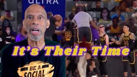 Kareem Abdul-Jabbar narrates tribute as the Lakers start NBA finals