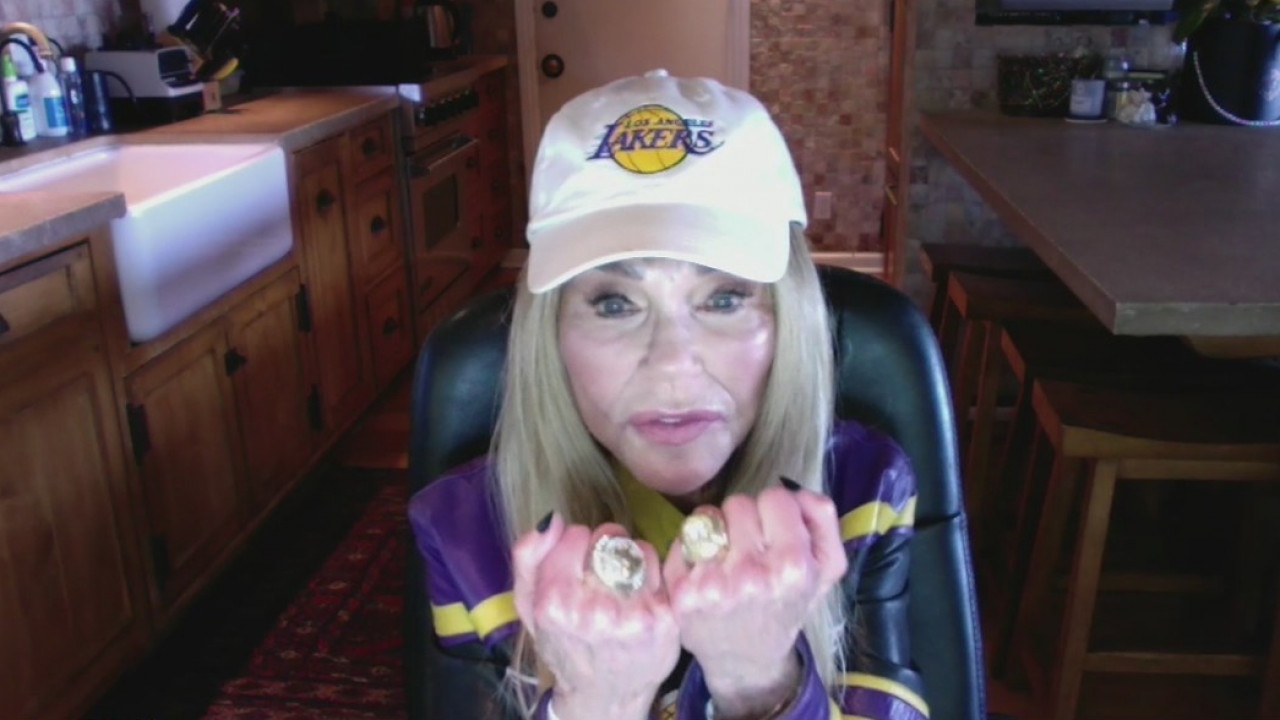 Lakers superfan Dyan Cannon talks championship #17