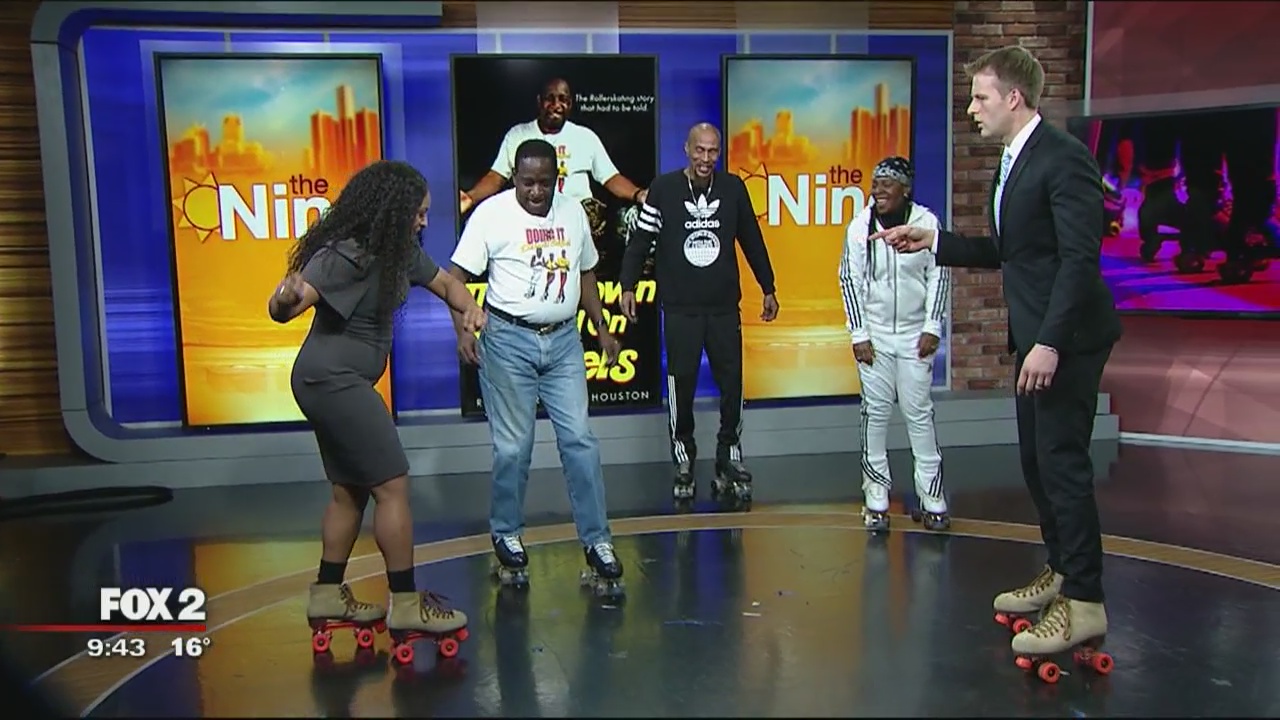 The Nine goes skating