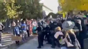 Protester arrested in front of LA Mayor Garcetti's home