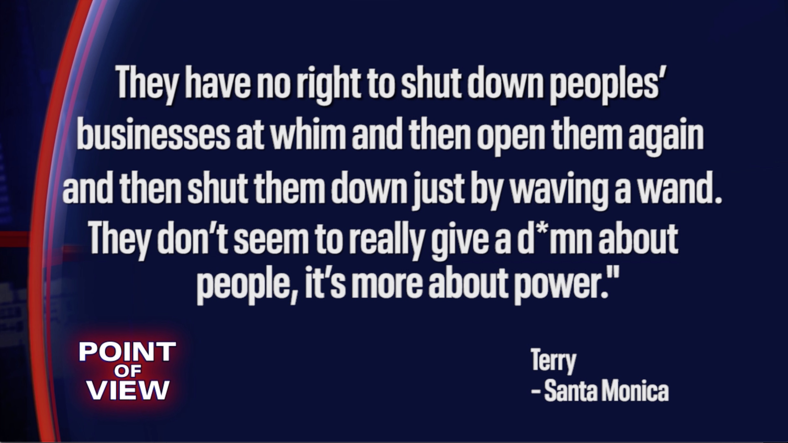 Point of View: Leaders or Hypocrites, with viewer responses