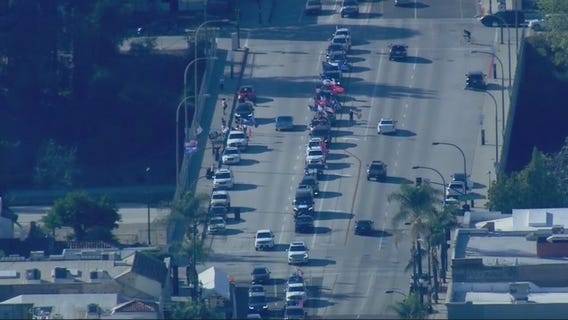 Group holds own version of parade in Pasadena