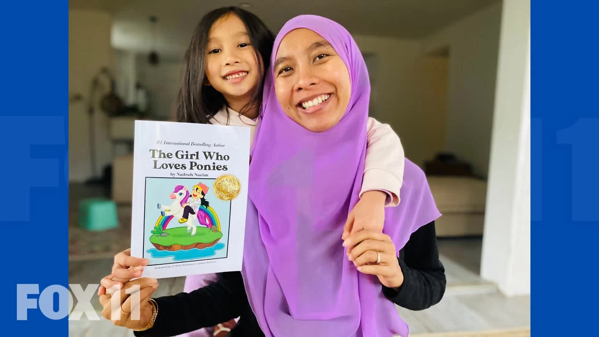 SoCal 6-year-old authors book to save up to buy pony