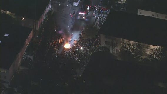 UCLA fans light couch on fire after Bruins advanced to Final Four
