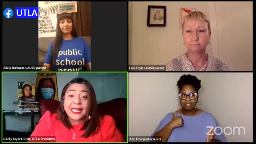 UTLA rejects sending teachers back to in-person learning unless union's demands are met