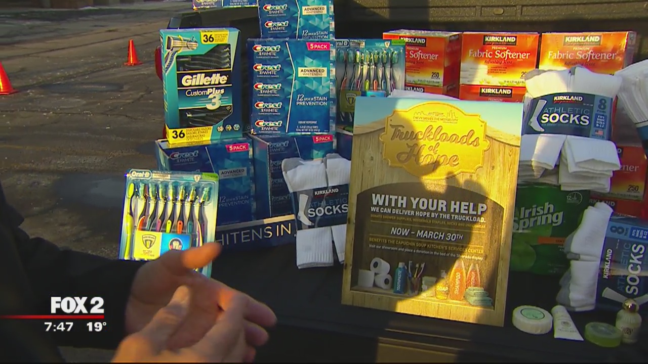 Truckloads of Hope donation drive March 1-30