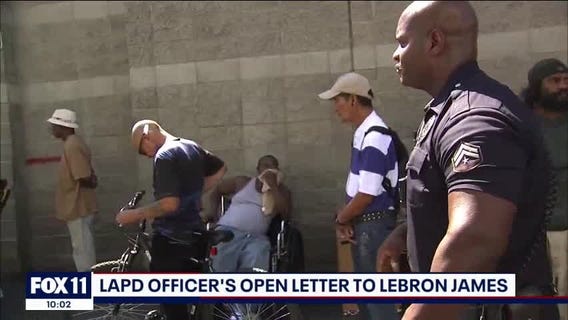 LAPD officer asking LeBron James for a sitdown after 'accountability' tweet