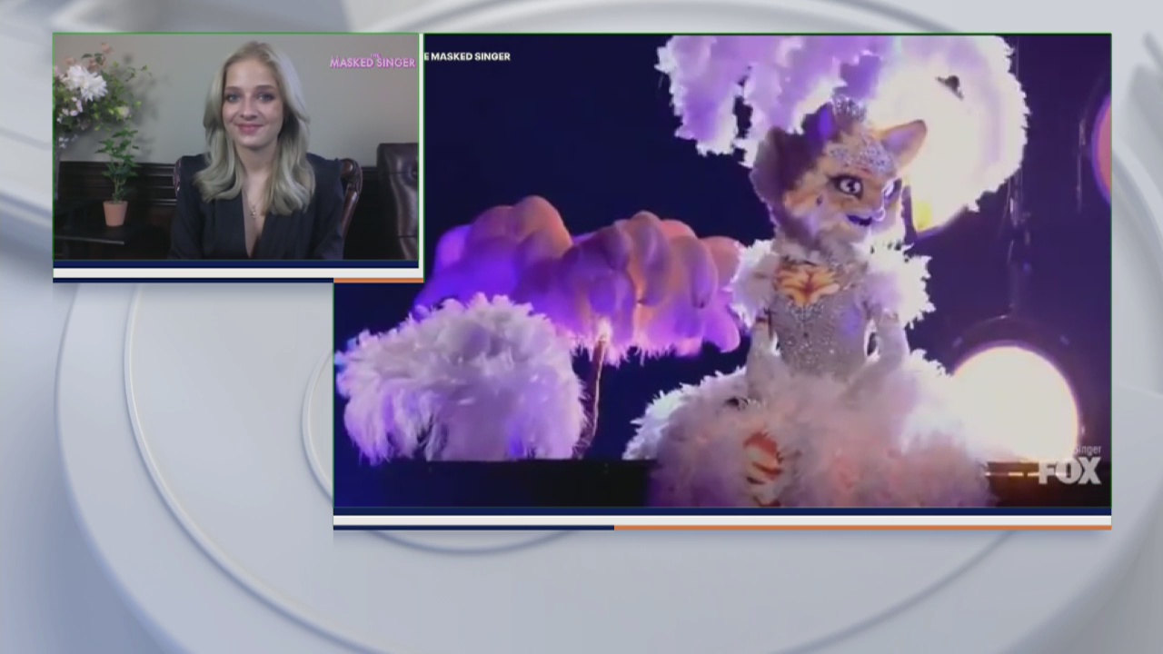 Kitty is revealed on FOX's hit show "The Masked Singer"