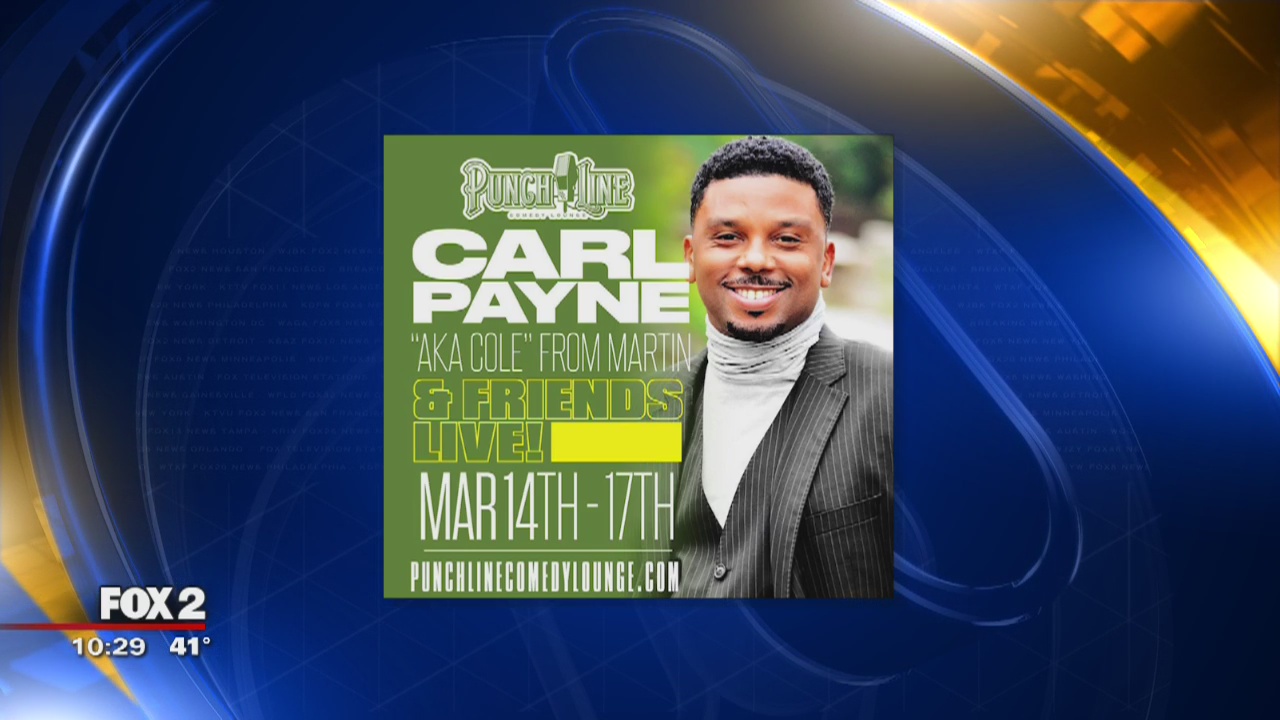 Carl Payne brings laughs to Metro Detroit
