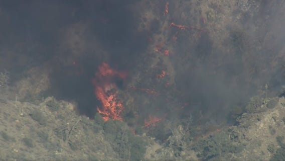Flats Fire: Crews battling blaze in Inland Empire