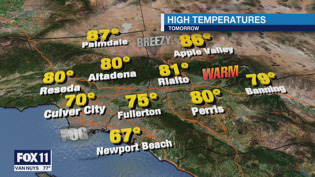 Weather Forecast: Friday, May 28