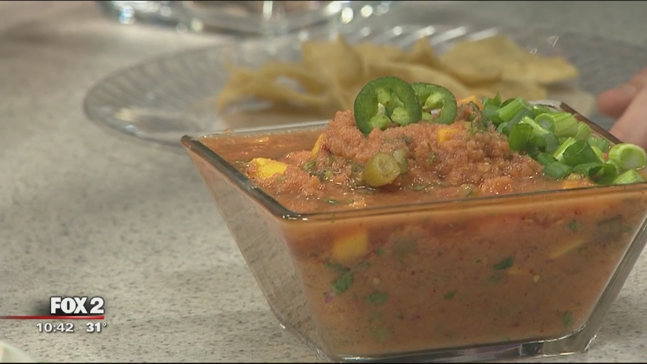 Chive Kitchen's pickled green onion-chipotle salsa