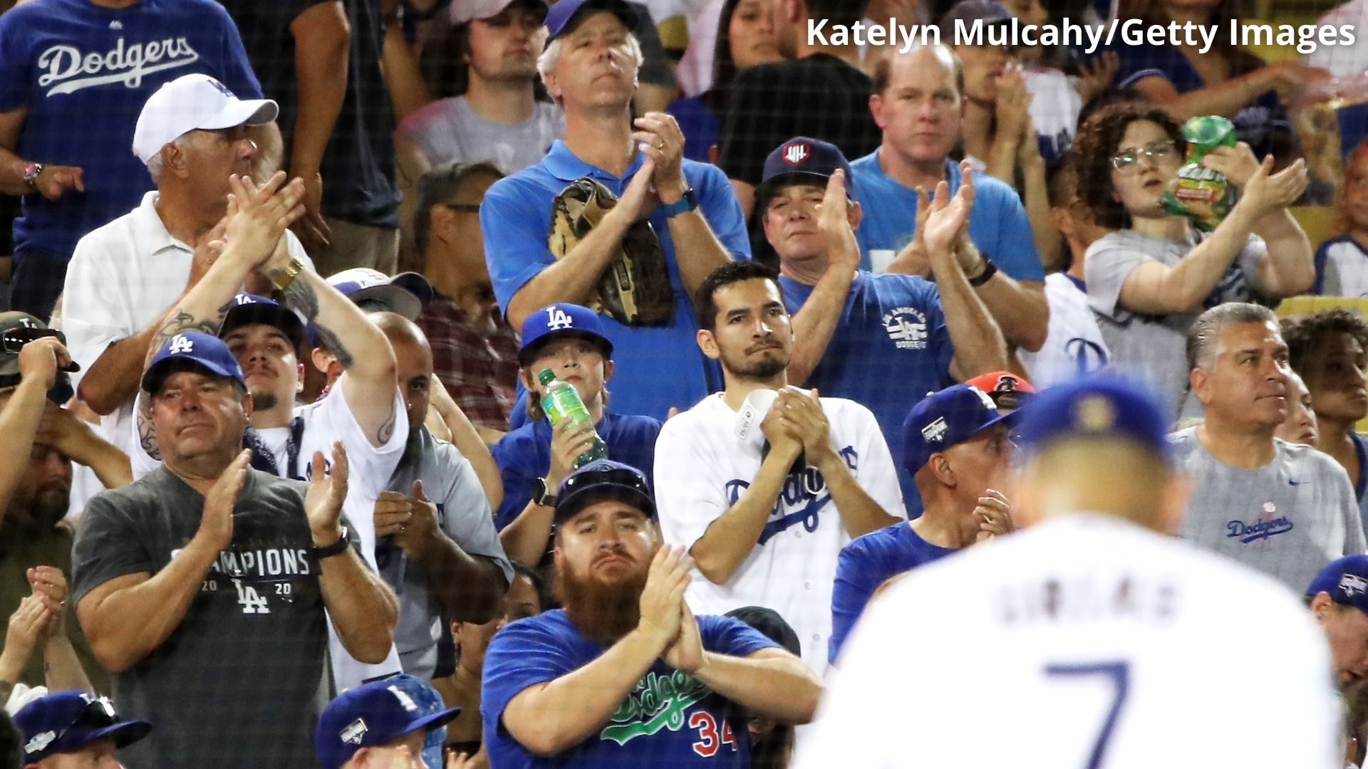 Fans pack Dodger Stadium as California allows full-capacity games