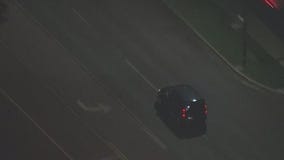 Suspected stolen van leads LAPD on chase across San Fernando Valley