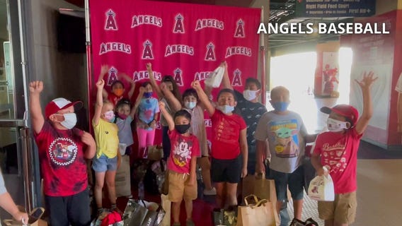LA Angels host back-to-school event for kids