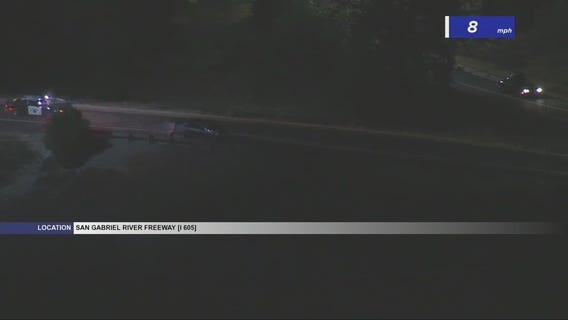 Suspected DUI driver leads CHP on slow chase before car eventually breaks down