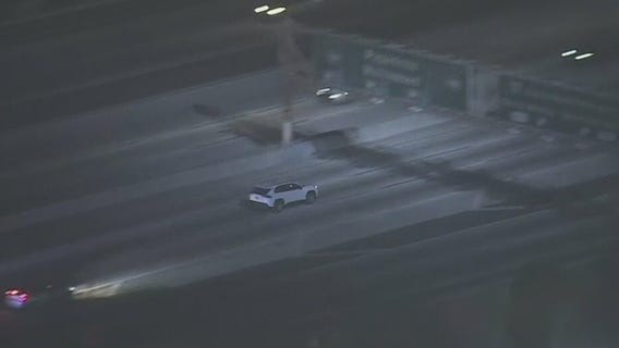Possibly armed carjacker leads police on chase across LA