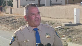 CHP discusses freeway shootout involving possible murder suspect