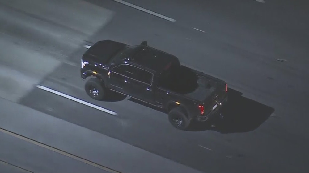 CHP in pursuit of pickup truck across Los Angeles County