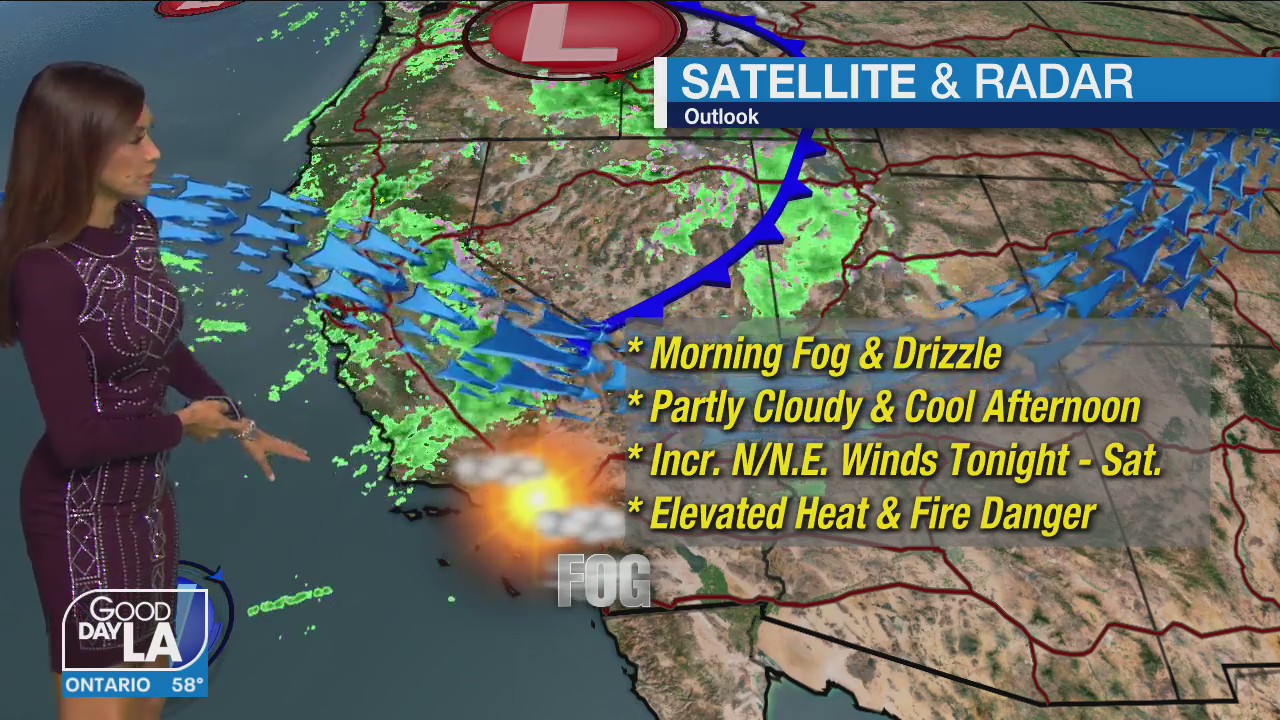 Weather Forecast for Tuesday, Nov. 9