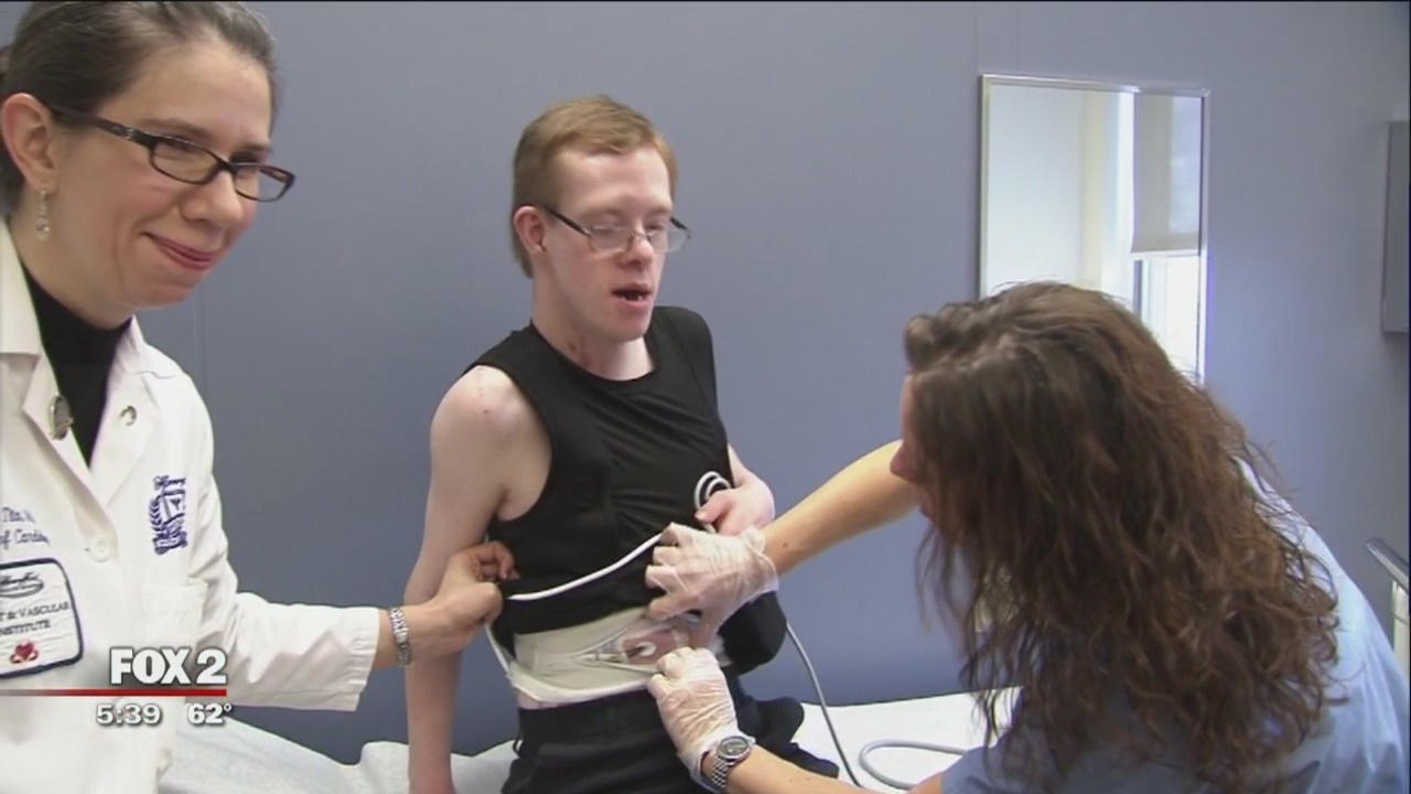 Teenager with down syndrome returns to school following heart transplant