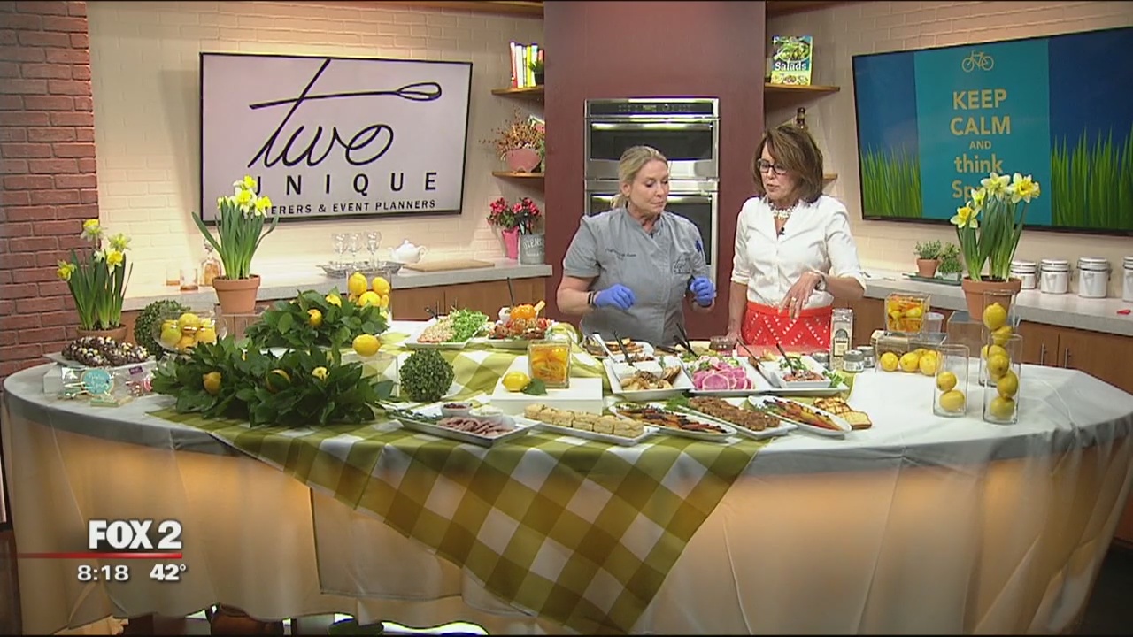 Two Unique catering prepares three brunch ideas