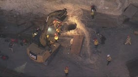 Person safely pulled from 25-foot hole in Ventura County