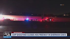 CHP shooting closes 405 Freeway in Sherman Oaks