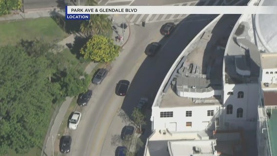 Police tracking stolen car suspect