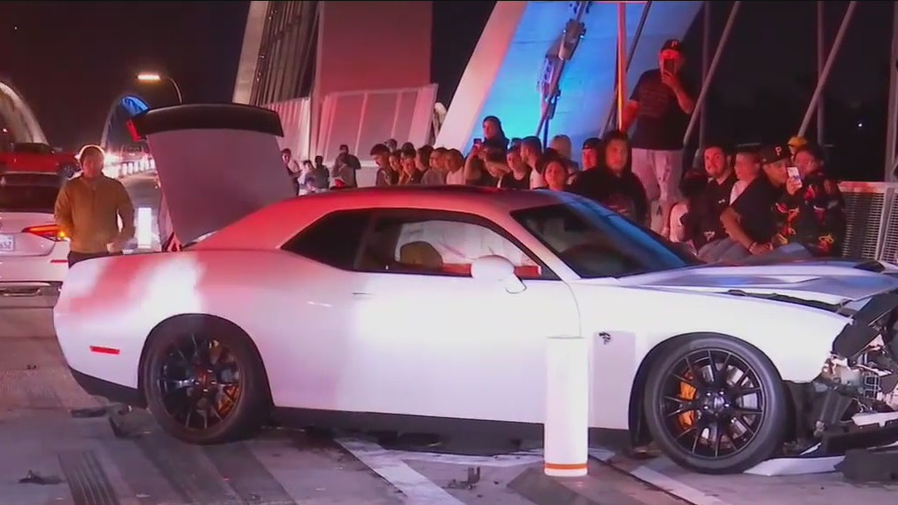 LAPD says Sixth Street Bridge becoming a hot spot for illegal street takeovers