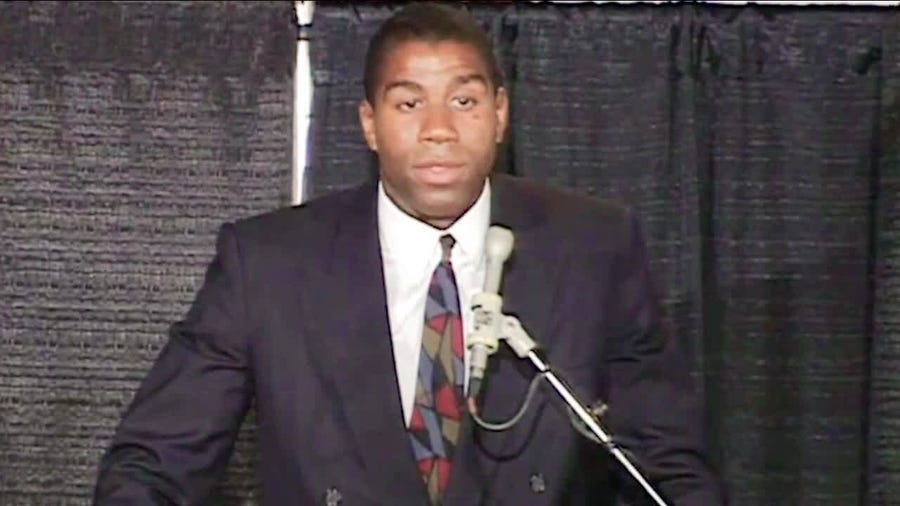 ?We?re going to defeat this disease?: Cookie Johnson stays by Magic?s side