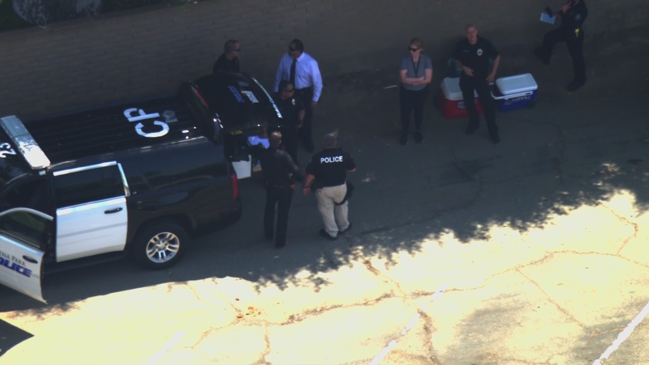 Police at scene of child abduction in Buena Park