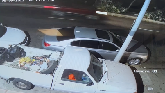 LAPD releases video of suspect vehicle in fatal hit-and-run crash that killed homeless woman