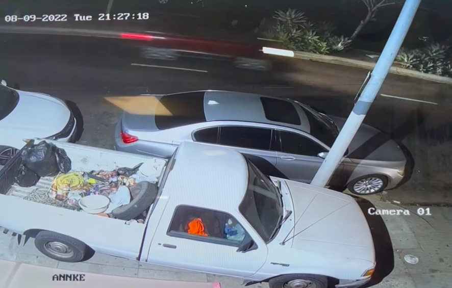 LAPD releases video of suspect vehicle in fatal hit-and-run crash that killed homeless woman
