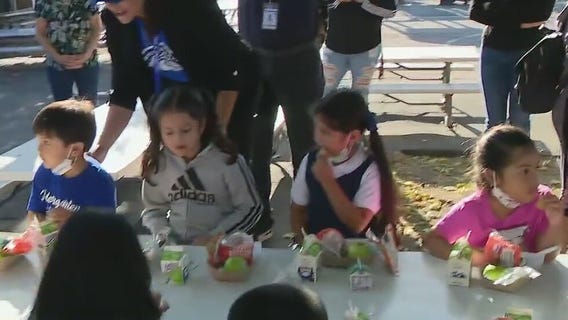 First day of school for LAUSD students