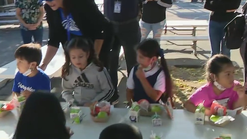 First day of school for LAUSD students